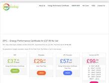Tablet Screenshot of epctoday.net